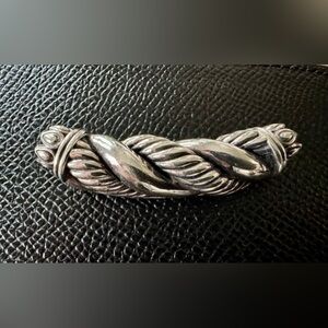 John Hardy Silver Twisted Slide
